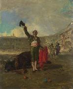 Mariano Fortuny y Marsal The Bull-Fighters Salute oil painting picture wholesale